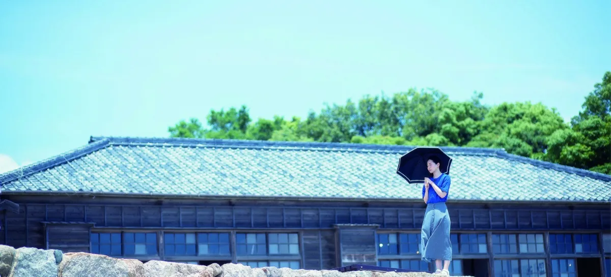 小豆島・二十四の瞳映画村校舎前