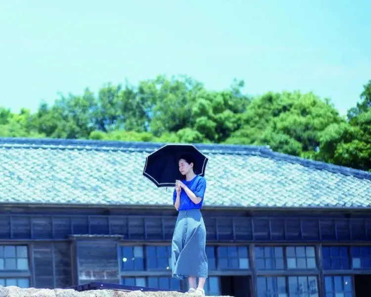 小豆島・二十四の瞳映画村校舎前